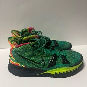 Size 13 - Nike Kyrie 7 Ky-D Weatherman Green Black Suede Leather (CQ9326-300)
